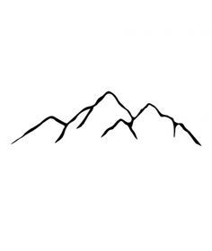 236x280 Simple Mountain Line Drawing Perfection Mountain Tattoo