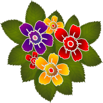 341x340 Rangoli Drawing Flower Frames Illustrations Hd Images