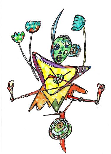 375x520 snail rape in sails drawing