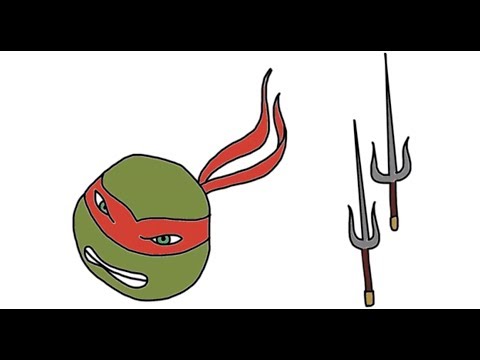 480x360 How To Draw Raphael And Sai From Teenage Mutant Ninja Turtles Tmnt