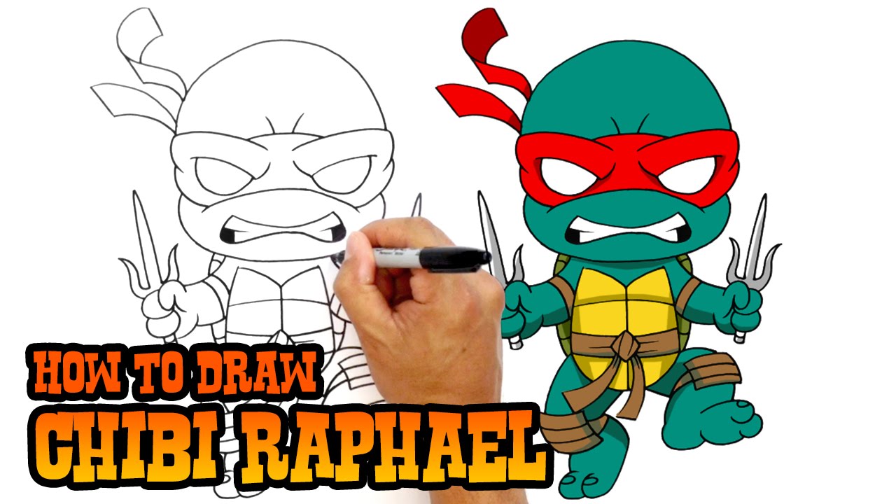 1280x720 How To Draw Raphael Teenage Mutant Ninja Turtles