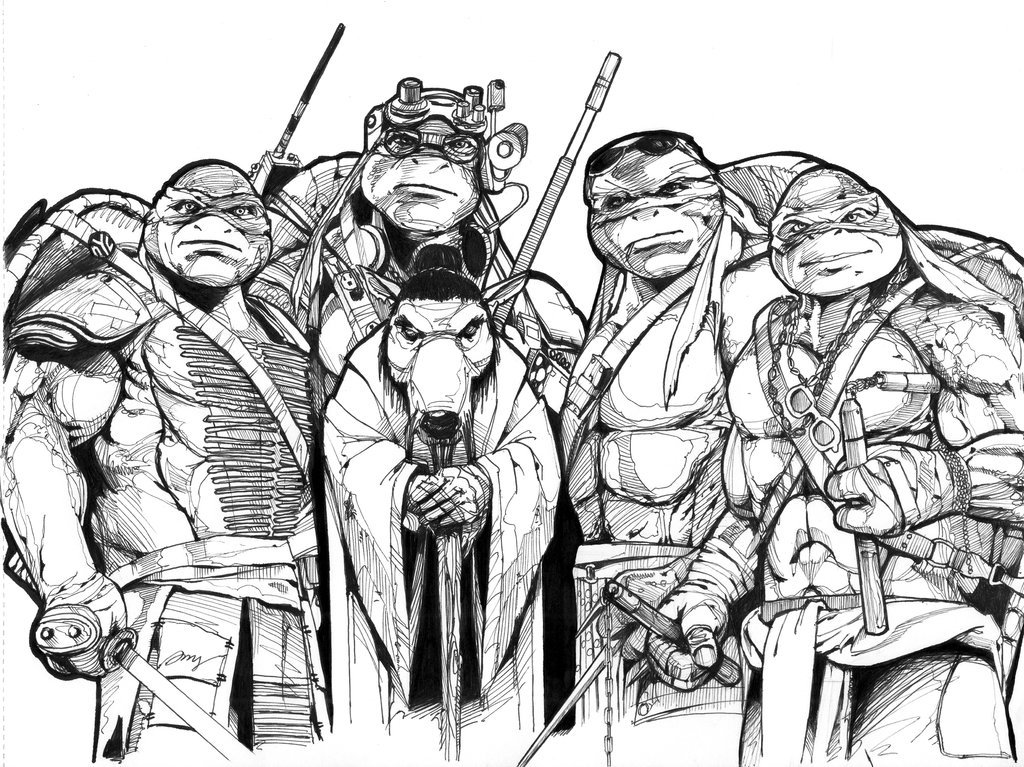 1024x767 coloring pages ninja turtles coloring pages teenage mutant ninja