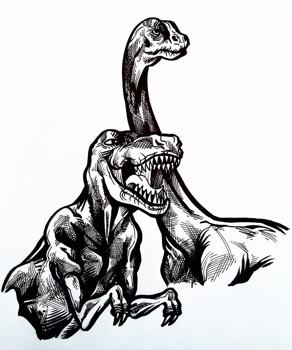 1024x1229 dinosaurs rapid drawing