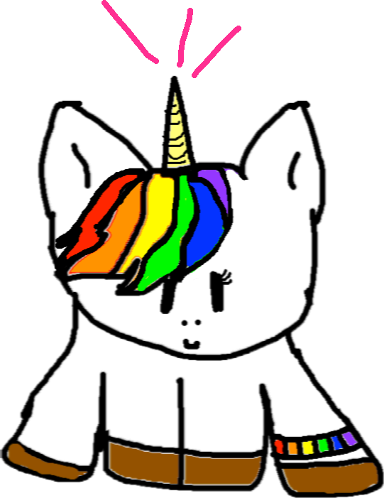 541x701 Trash Unicorn Tynker