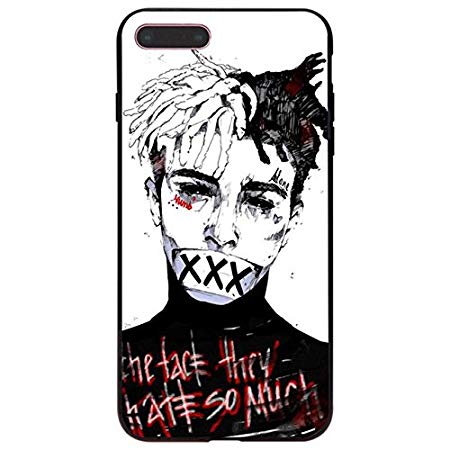 450x450 Ch Black White Xxxtentacion Iphone Case Drawing Cartoon Triple X