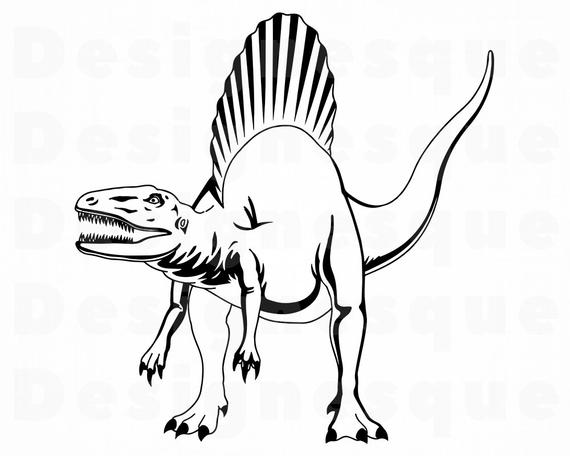 570x456 Raptor Dinosaur Dinosaur Clipart Dinosaur For Etsy