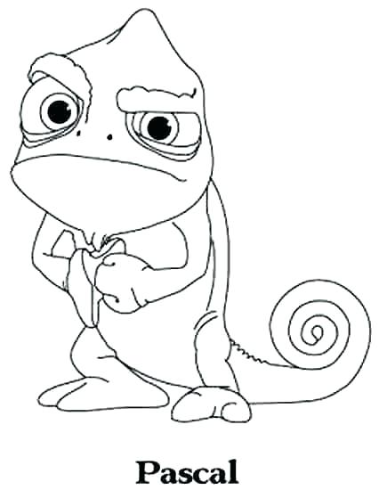 426x550 Disney Rapunzel Coloring Pages Pascal Tangled Coloring Pages New