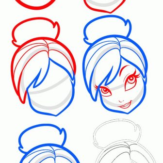 336x336 Disney Drawings Easy Step