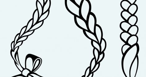 471x250 Hair Drawing Cartoon Rapunzel Braided Ideas Easy Simple