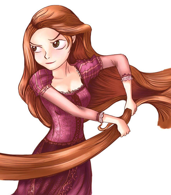 600x681 Tangled Rapunzel Practice Drawing