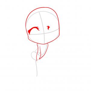 302x302 How To Draw Chibi Rapunzel, Tangled, Step