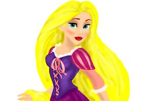 300x200 How To Draw Rapunzel