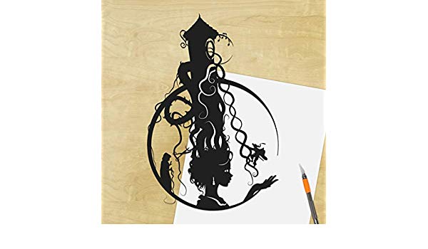 600x350 Rapunzel Tower, Unframed, Fairy Tale, Princess