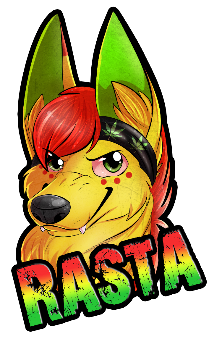 707x1146 Rasta Freakhound Badge Weasyl