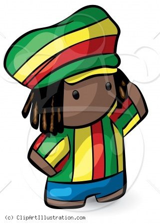 321x450 Rasta Man D Viasco Clip Art, Art Pages, Illustration