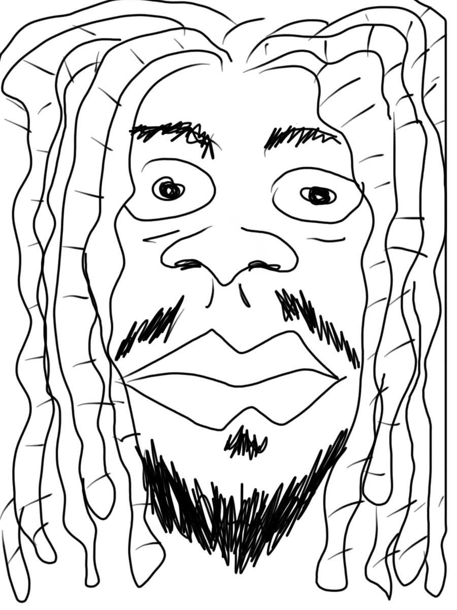 900x1200 Rasta Man