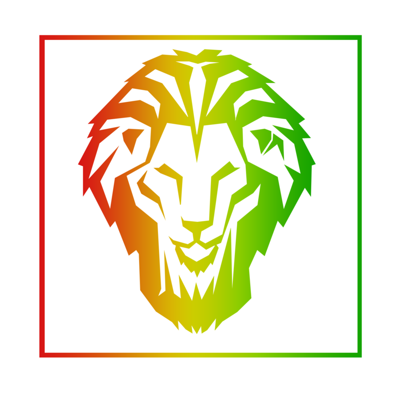 800x800 Rasta Lion Drawing