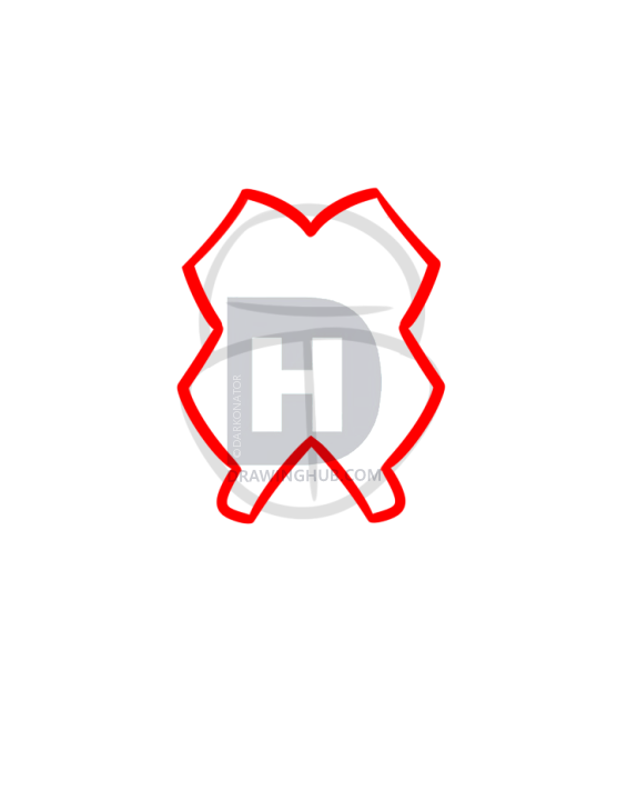 556x720 Rasta Lion Drawing Lesson, Step