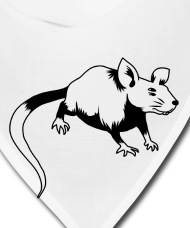 190x228 Mouse Rat Bandana Spreadshirt