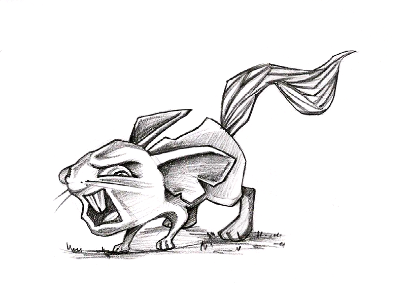 800x600 Rat Monster Sketch