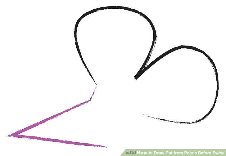 728x503 How To Draw Rat From Pearls Before Swine Steps
