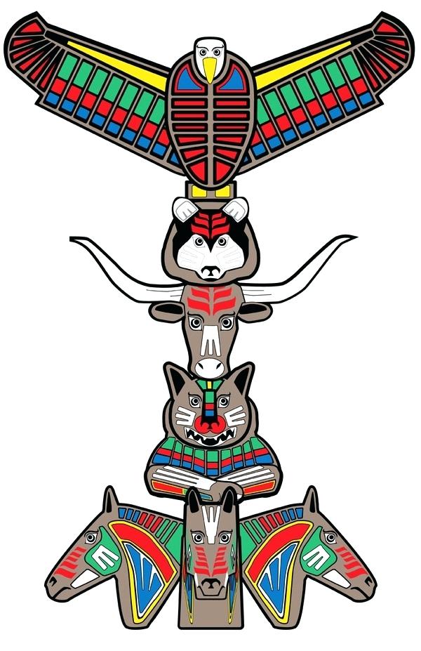 600x927 totem pole drawings totem pole raven tattoo