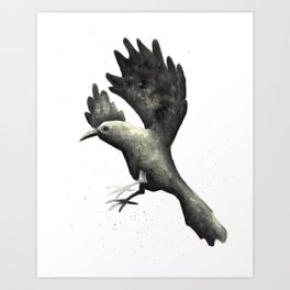 264x264 Raven Painting Art Prints