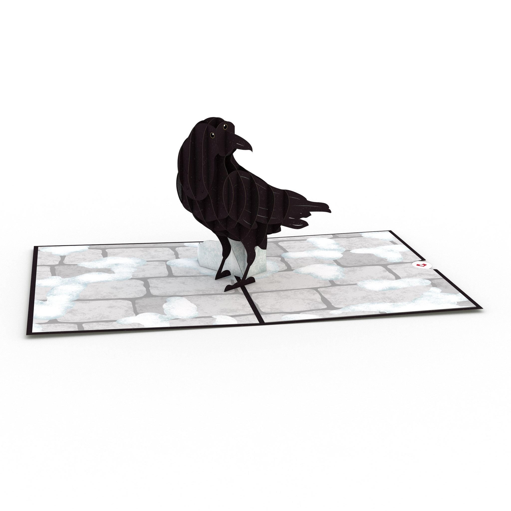 2048x2048 Three Eyed Raven Official Game Of Thrones Pop Up Card