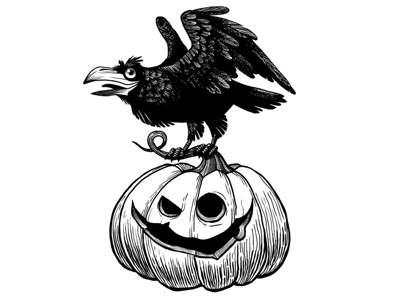 800x600 Inktober Halloween