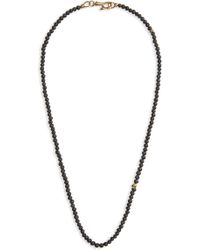200x250 john varvatos hematite ruby raven skull necklace in black