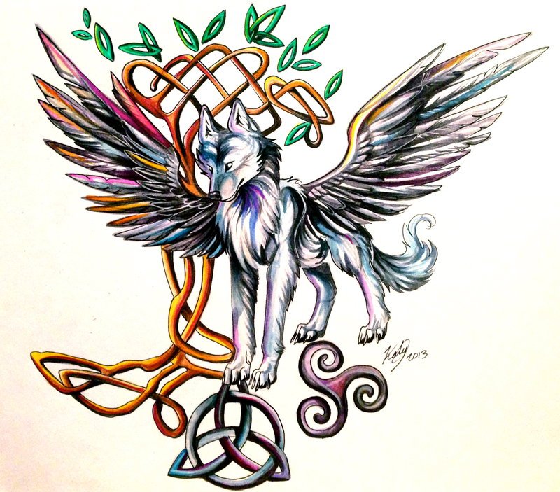 800x703 Celtic Ravens Tattoos Wolf Ideas And Designs