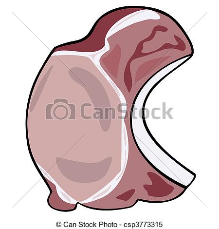 450x470 Raw Lamb Meat Clipart Vector
