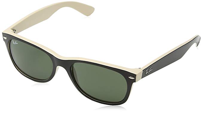 679x379 ray ban unisex adults new wayfarer plain sunglasses, multicolored