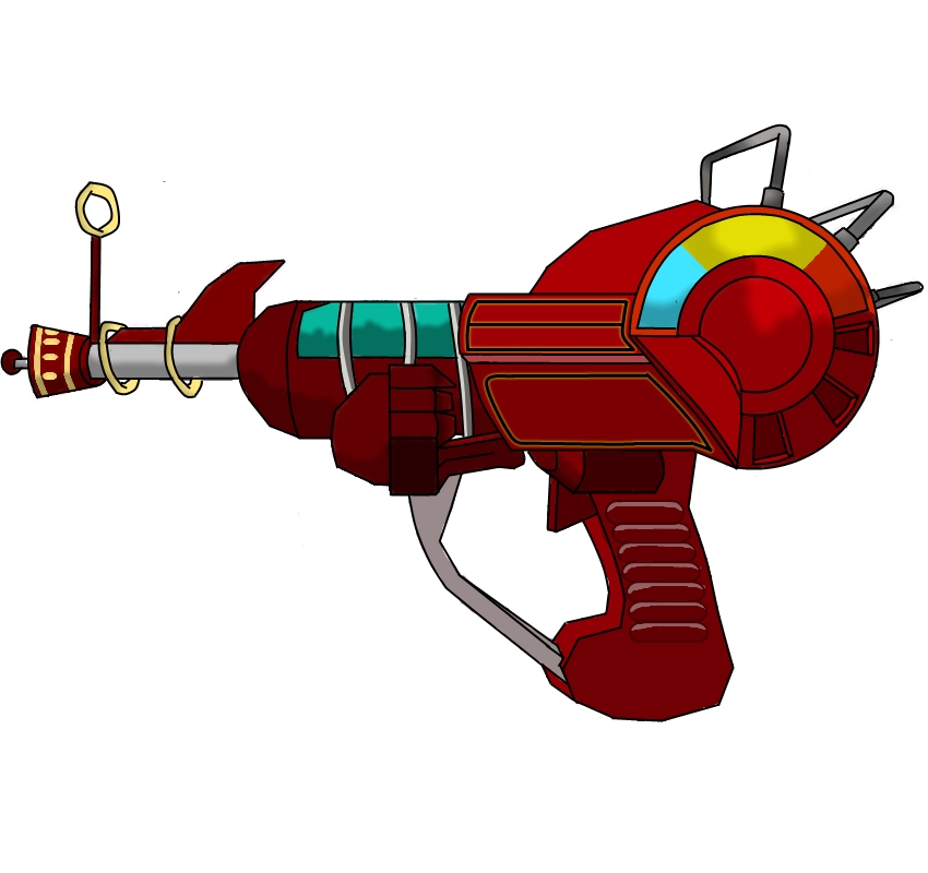 Raygun Mark 2 Drawing Free download on ClipArtMag