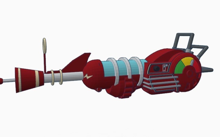 725x453 Design Ray Gun Tinkercad