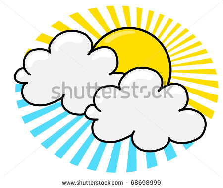 450x378 Sun Rays Through Clouds Drawing