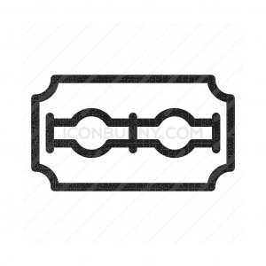 300x300 razor blade glyph icon