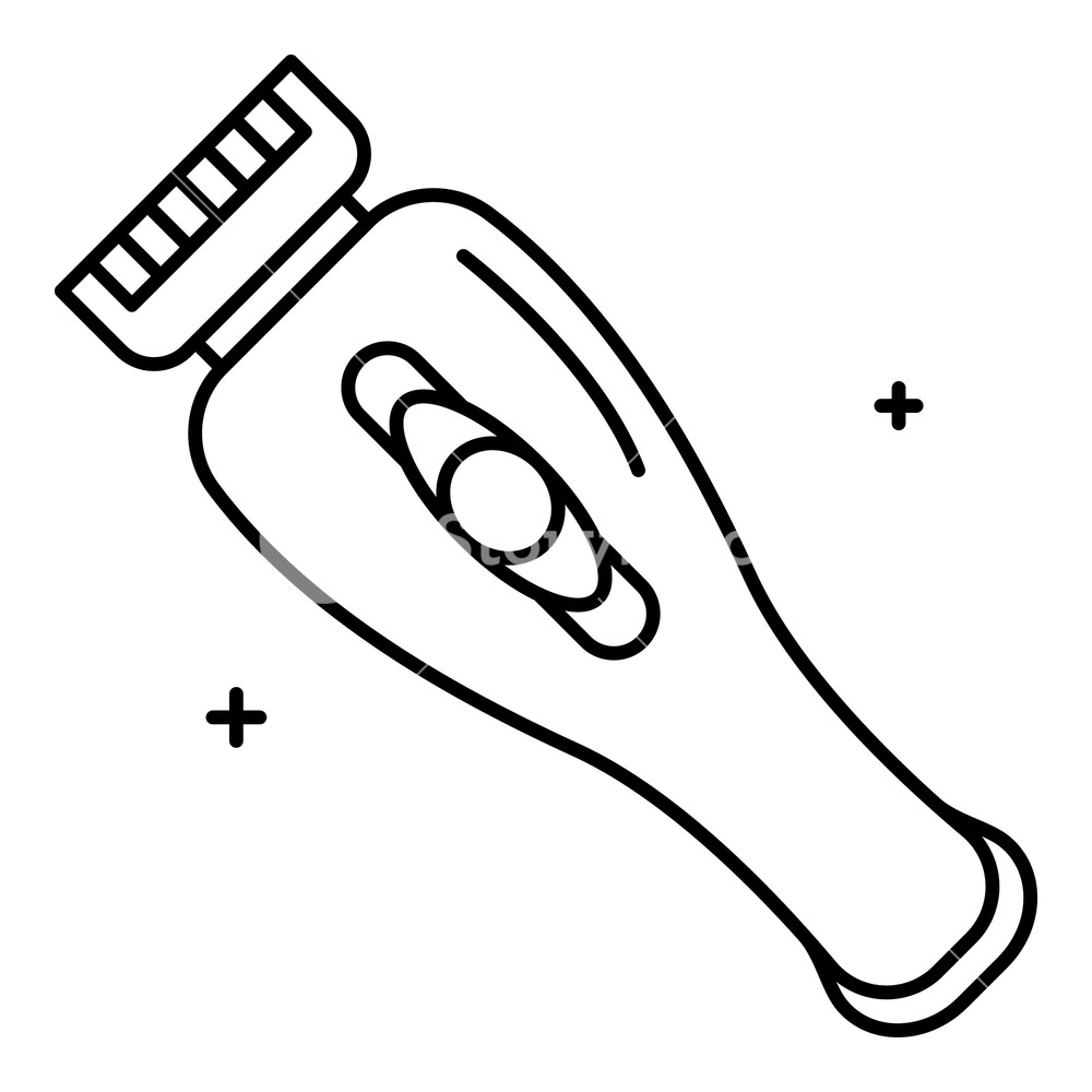 1000x1000 razor machine icon outline razor machine vector icon for web