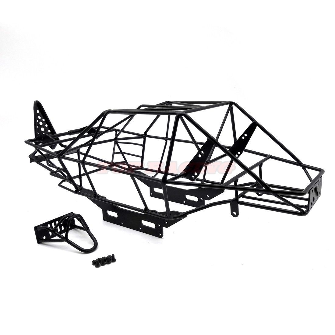 1100x1100 rc scale axial wraith bomber full metal frame body roll