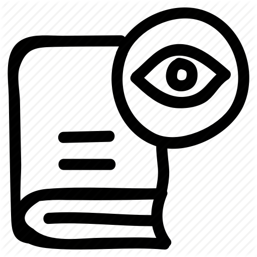 512x512 Book, Eye, Look, Reading, View Icon