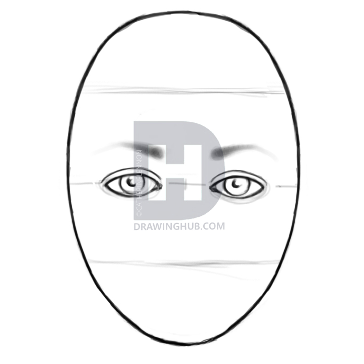 720x720 How To Draw Real Faces, Draw Faces, Step