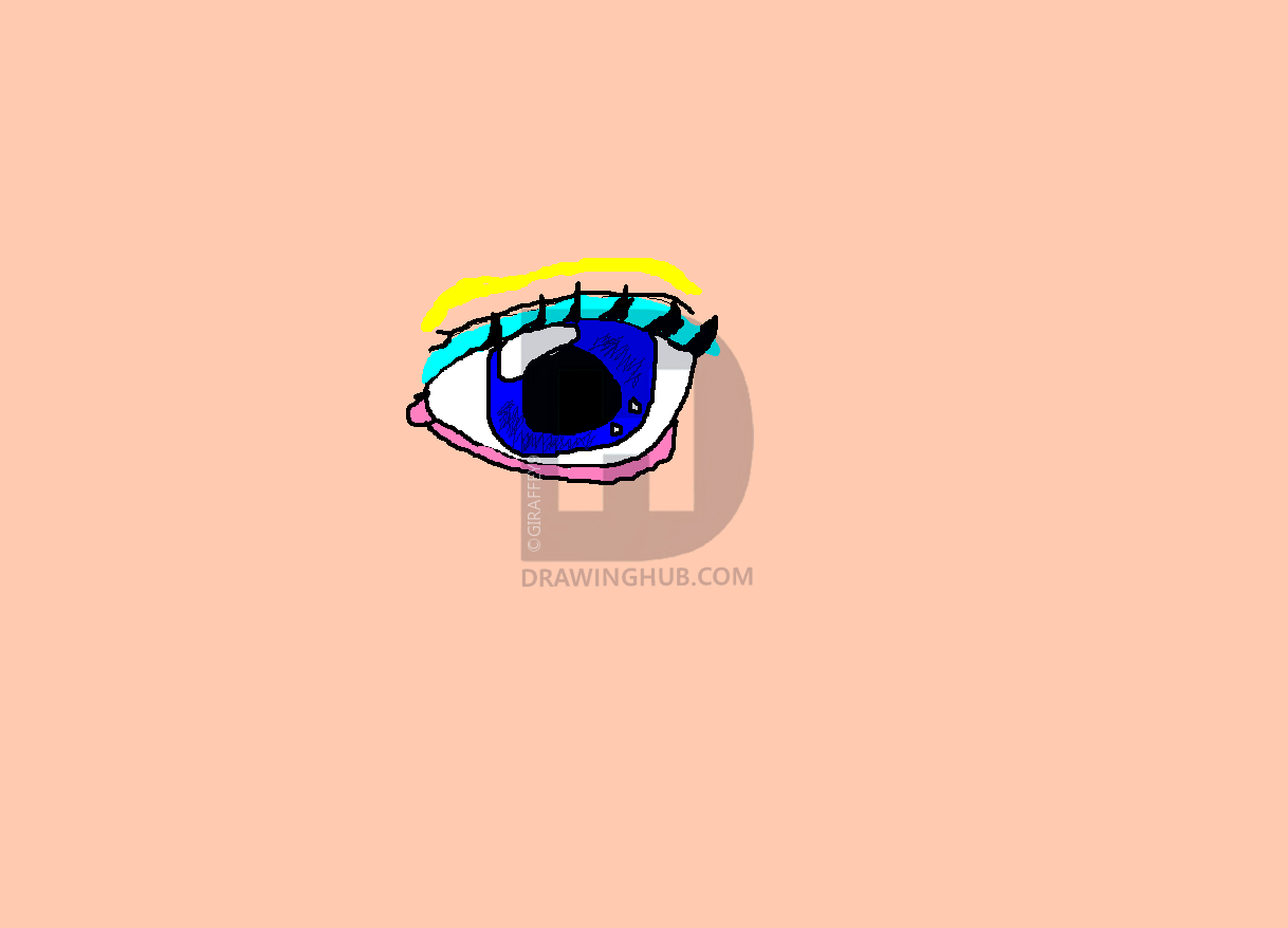 1218x878 Real Eye Drawing