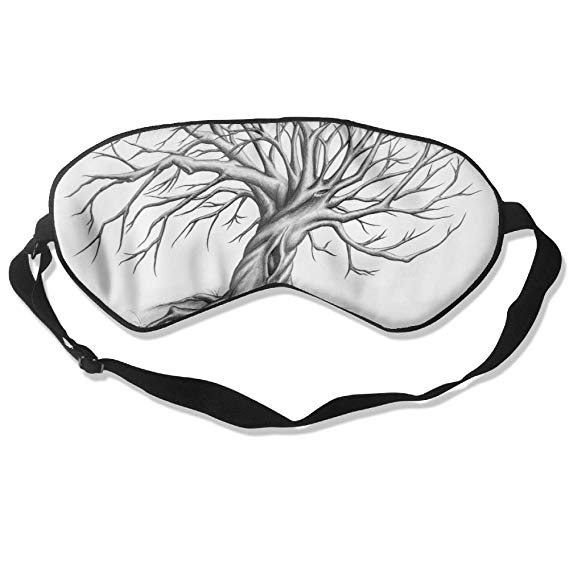 569x569 Natural Silk Sleep Mask Tree Sleeping Eye Mask