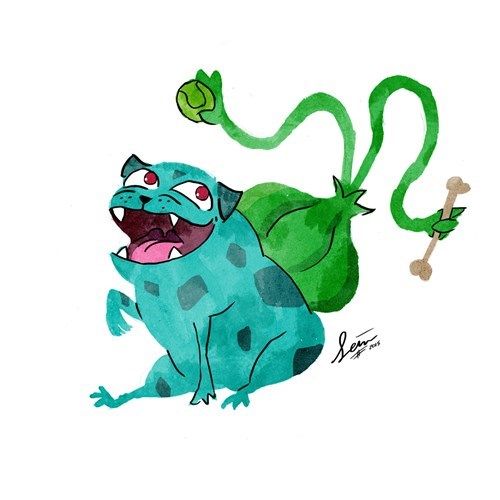 500x500 You Know What Your Day Needed Drawn As Pugs Pokemon
