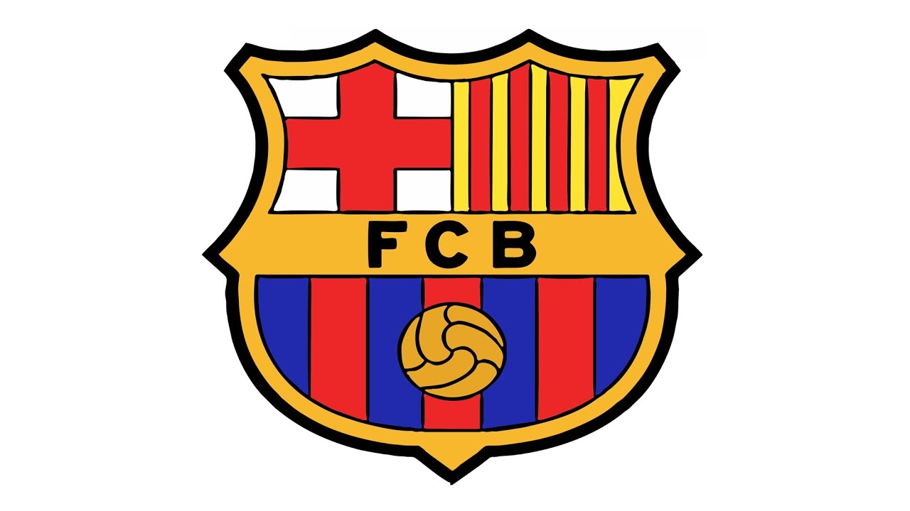 1280x720 How To Draw The Fc Barcelona Logo