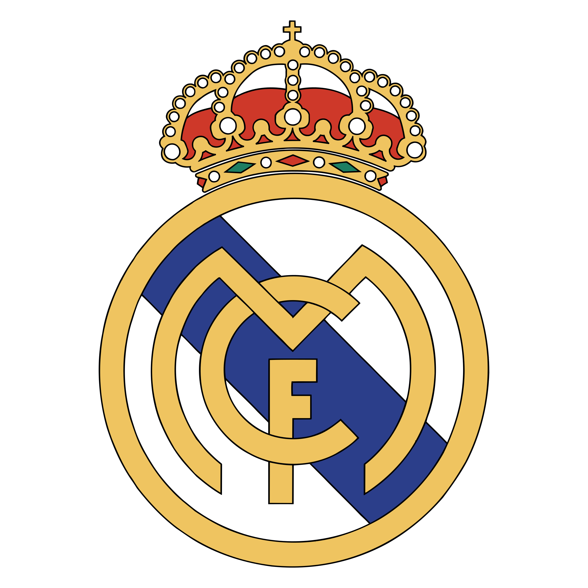 2400x2400 Real Madrid C F Logo Png Transparent Vector