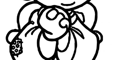 471x250 Angel And Devil Coloring Pages Anime Realistic Free Printable