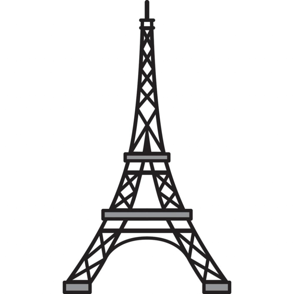 1024x1024 How To Draw A Realistic Eiffel Tower
