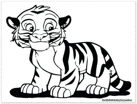474x360 Coloring Pages Tiger Coloring Pages Realistic
