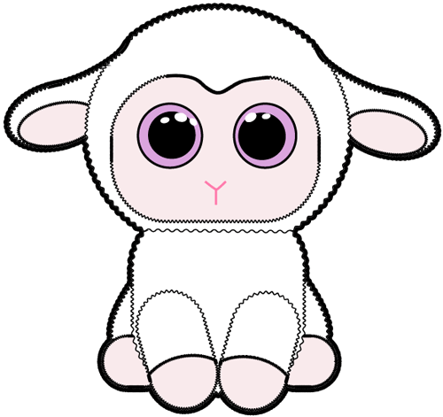 500x471 How To Draw Baby Lamb With Easy Step